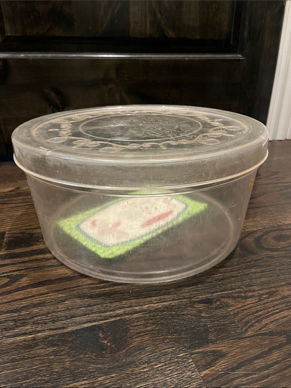 Vintage Hat Box Shamrock Neatway Hatbox
